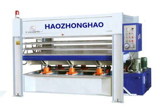 Woodworking Machinery Veneer Panel Plywood Furniture Heat Hydraulic Hot Press Machine