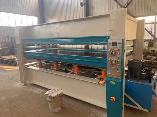 Woodworking Machinery Veneer Panel Plywood Furniture Heat Hydraulic Hot Press Machine